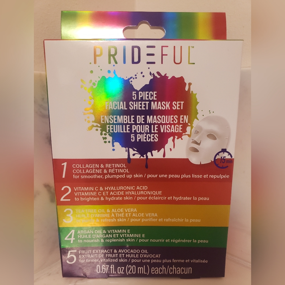 PRIDEFUL FACE MASK SET OF 5